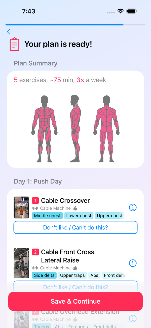 Training plan